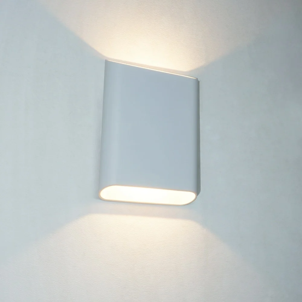 Artdelight wandlamp Diaz - 2 lichts - 4 x 20 cm - wit