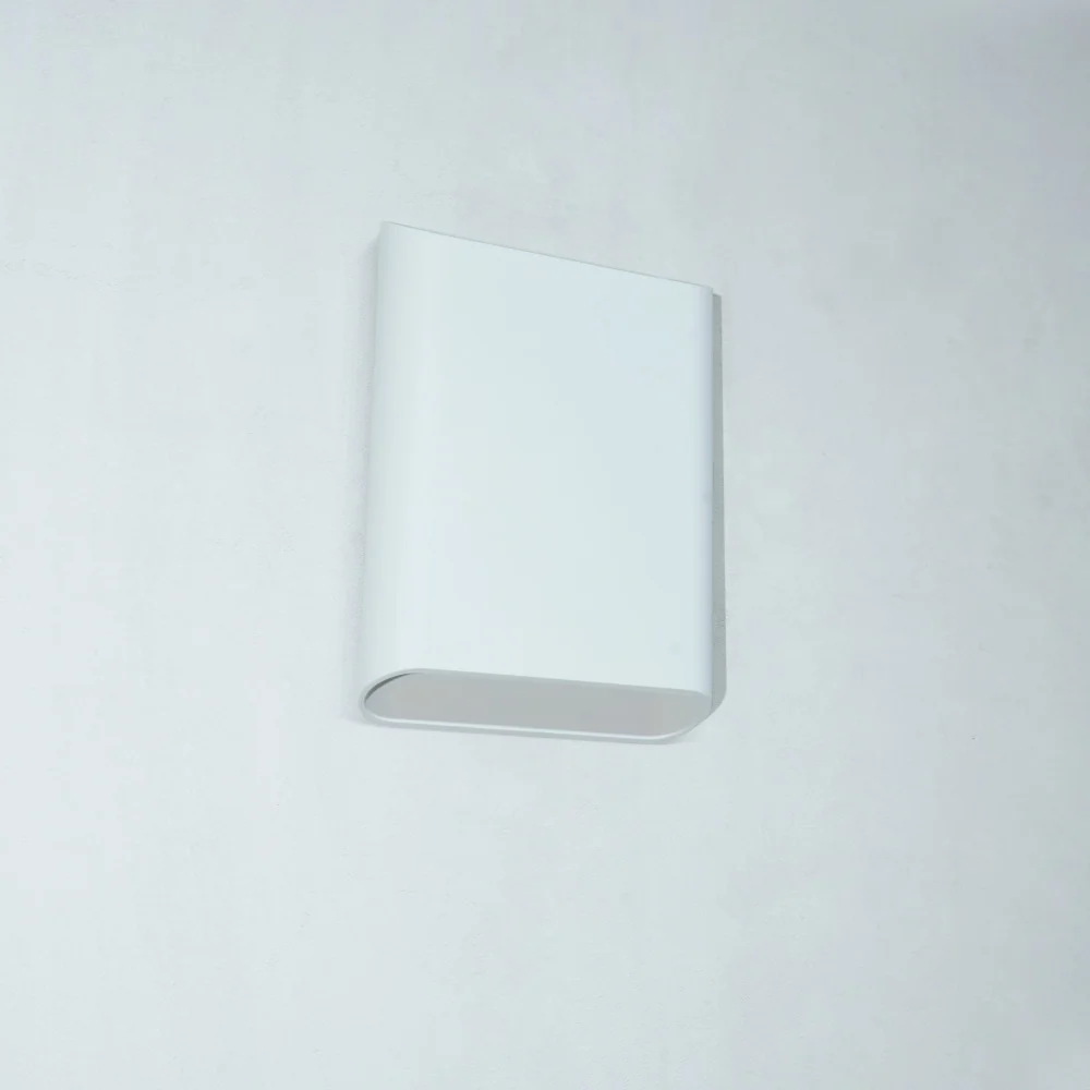 Artdelight wandlamp Diaz - 2 lichts - 4 x 20 cm - wit