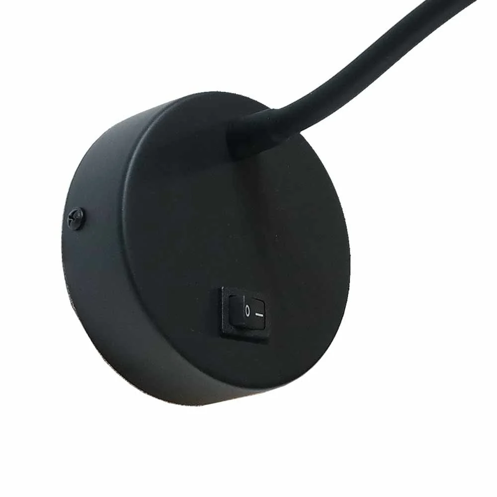 Artdelight wandlamp Flex - 1 lichts - 30 x 10 cm - zwart