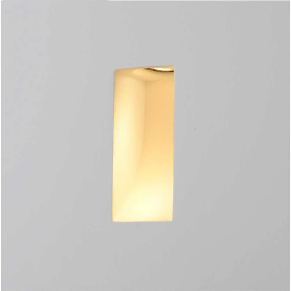 Artdelight wandlamp Gips - 1 lichts - 4.8 x 16.5 cm - wit