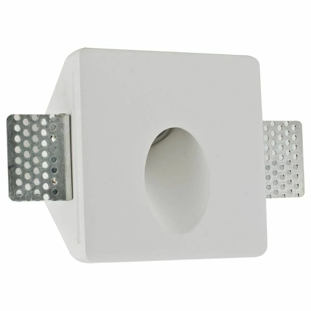 Artdelight wandlamp Gips - 1 lichts - 4.2 x 10 cm - wit