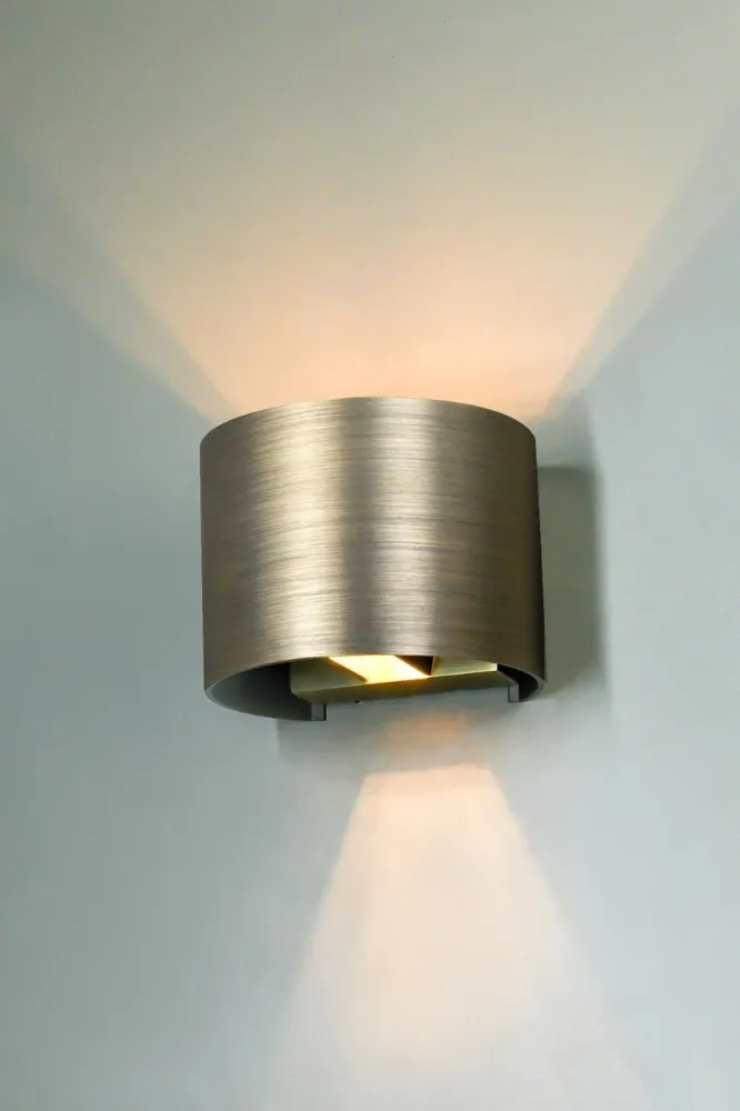Artdelight wandlamp Gyro - 1 lichts - 11.2 x 9.7 cm - brons