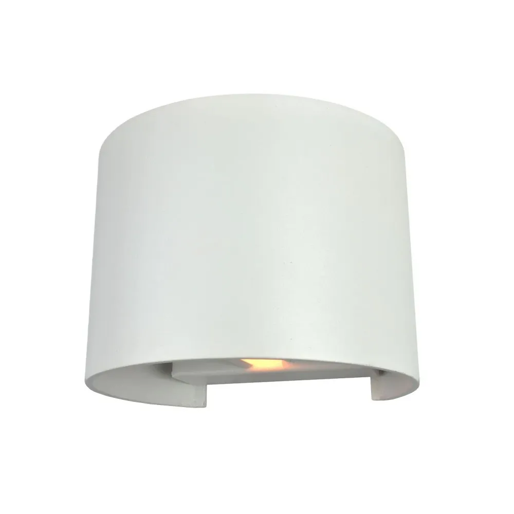 Artdelight wandlamp Gyro - 1 lichts - 11.2 x 9.7 cm - wit