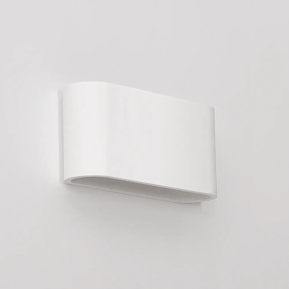Artdelight wandlamp Lille - 2 lichts - 7 x 12 cm - wit