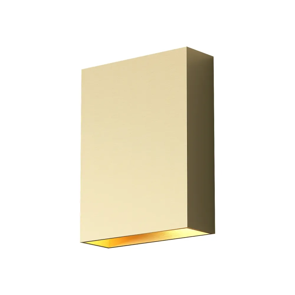 Artdelight wandlamp Memphis - 2 lichts - 4 x 16 cm - goud