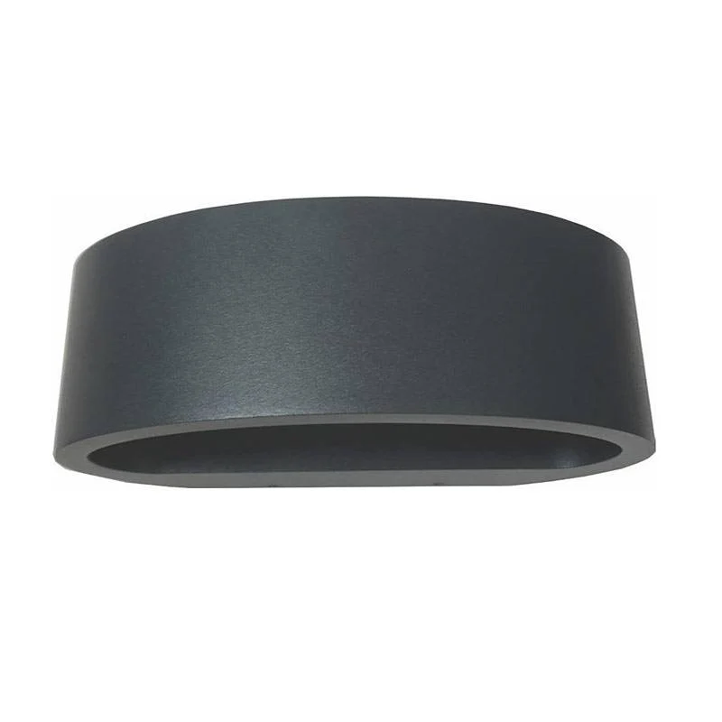 Artdelight wandlamp Sharp - led geïntegreerd - antraciet