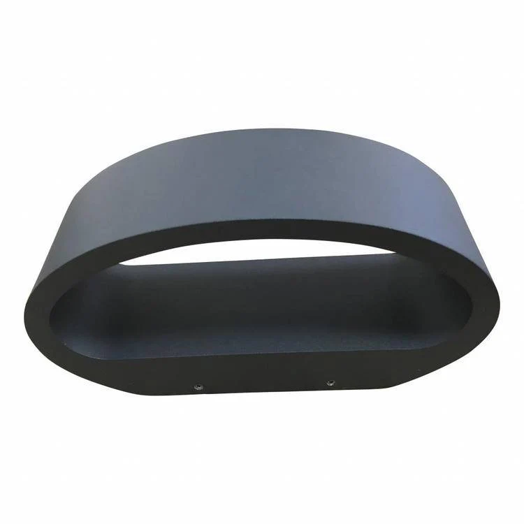 Artdelight wandlamp Sharp - led geïntegreerd - antraciet