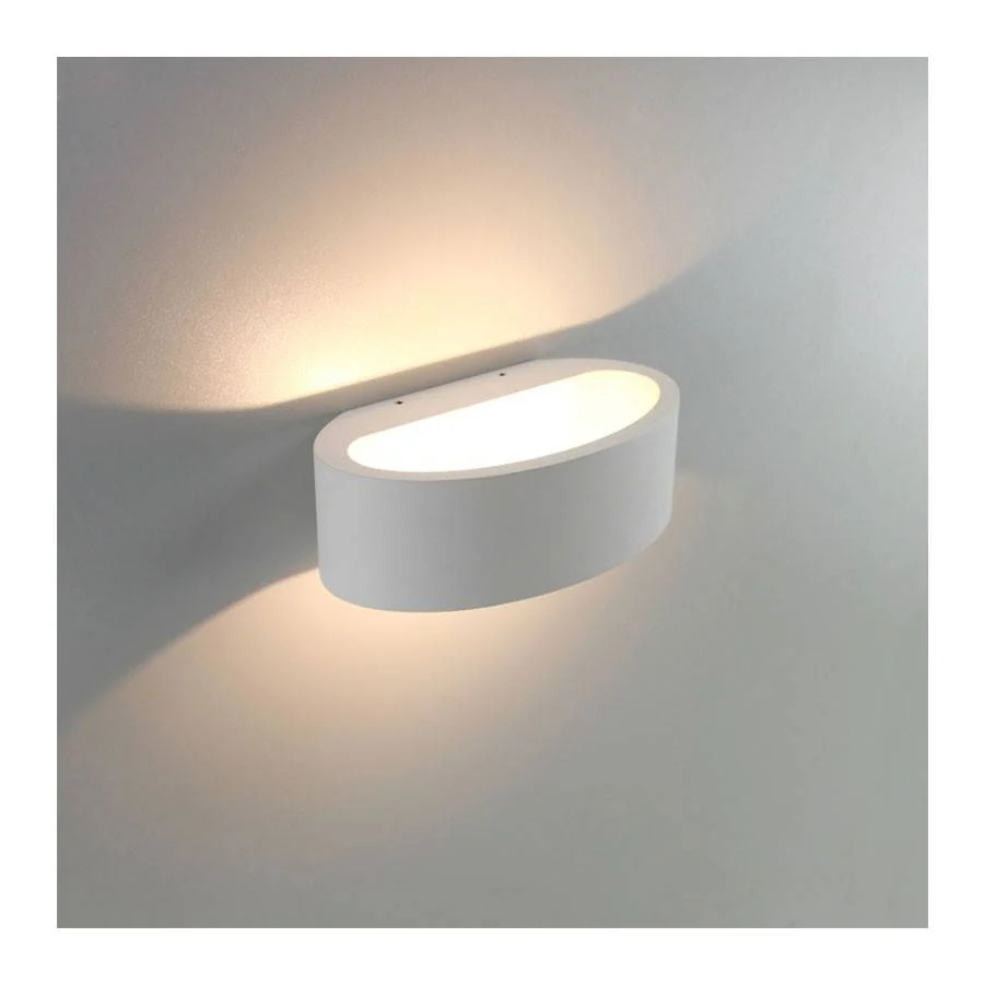 Artdelight wandlamp Sharp - led geïntegreerd - wit