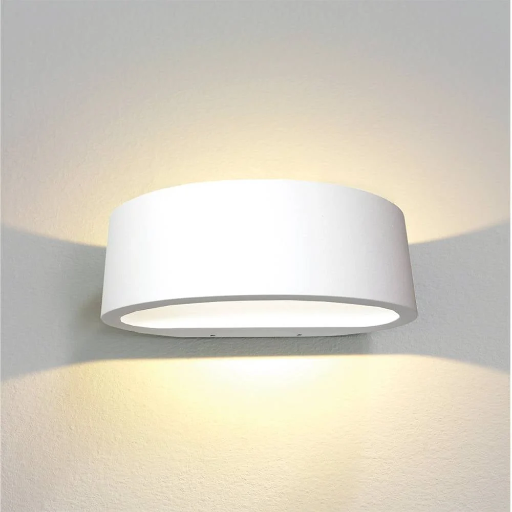 Artdelight wandlamp Sharp - led geïntegreerd - wit