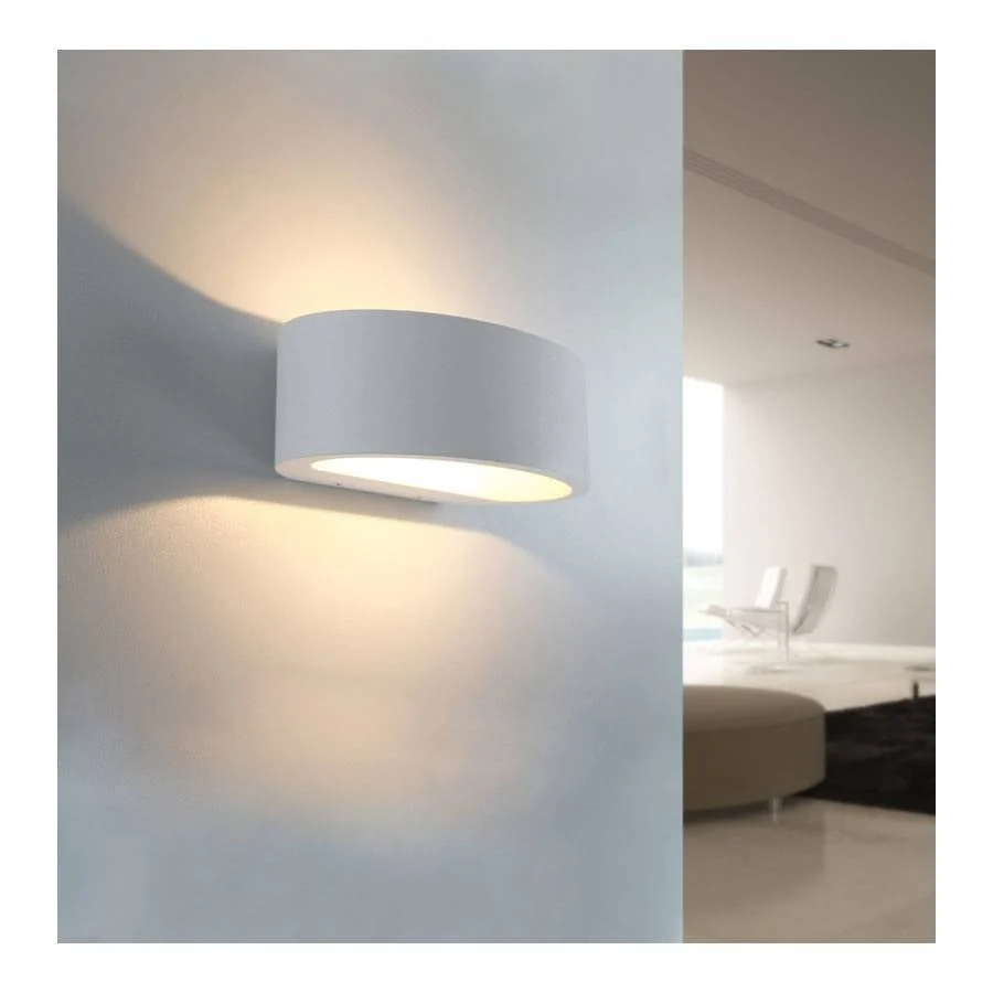 Artdelight wandlamp Sharp - led geïntegreerd - wit