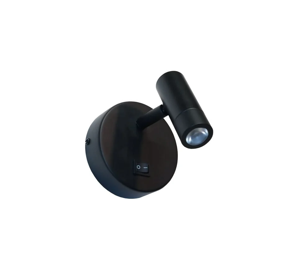 Artdelight wandlamp Simply - 1 lichts - 11 x 11 cm - zwart