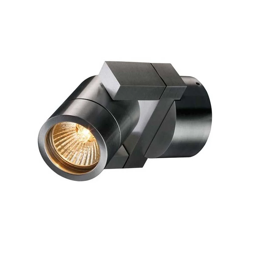 Artdelight wandlamp Single - 1 lichts - 7.2 x 10 cm - aluminium