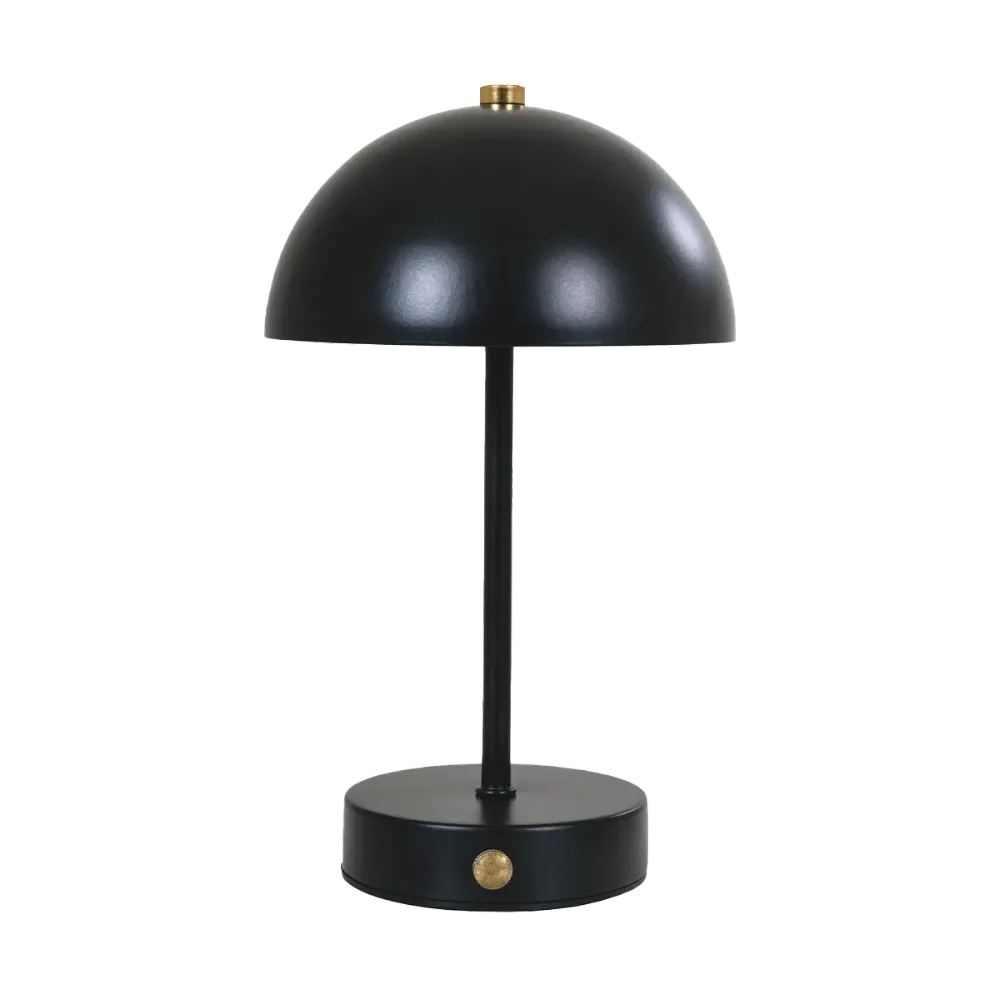 Artichok Lumi Draadloze LED Tafellamp Zwart - Draadloos & Oplaadbaar