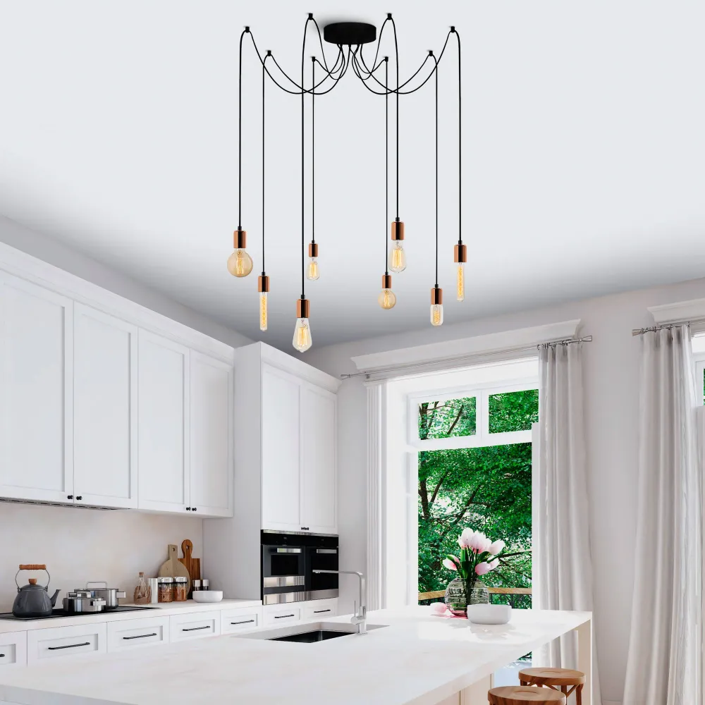 8-lichts Hanglamp Cappi Asir Group