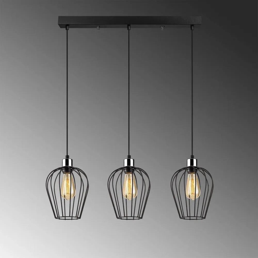 Hanglamp Zara 3-lichts Asir Group