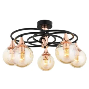 Plafondlamp Darnall 5-lichts Asir Group