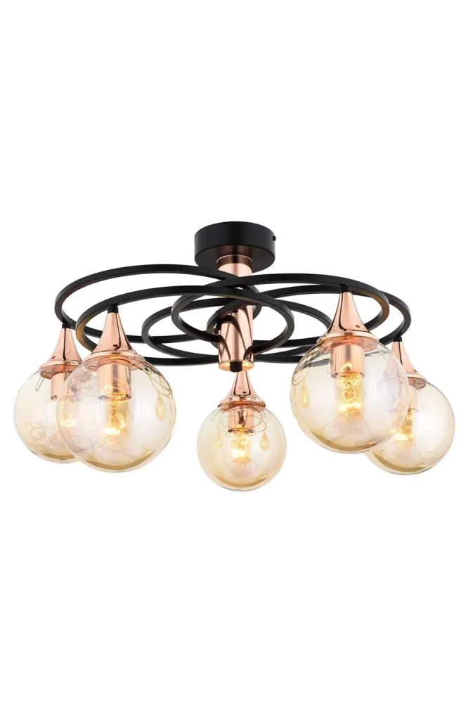 Plafondlamp Darnall 5-lichts Asir Group