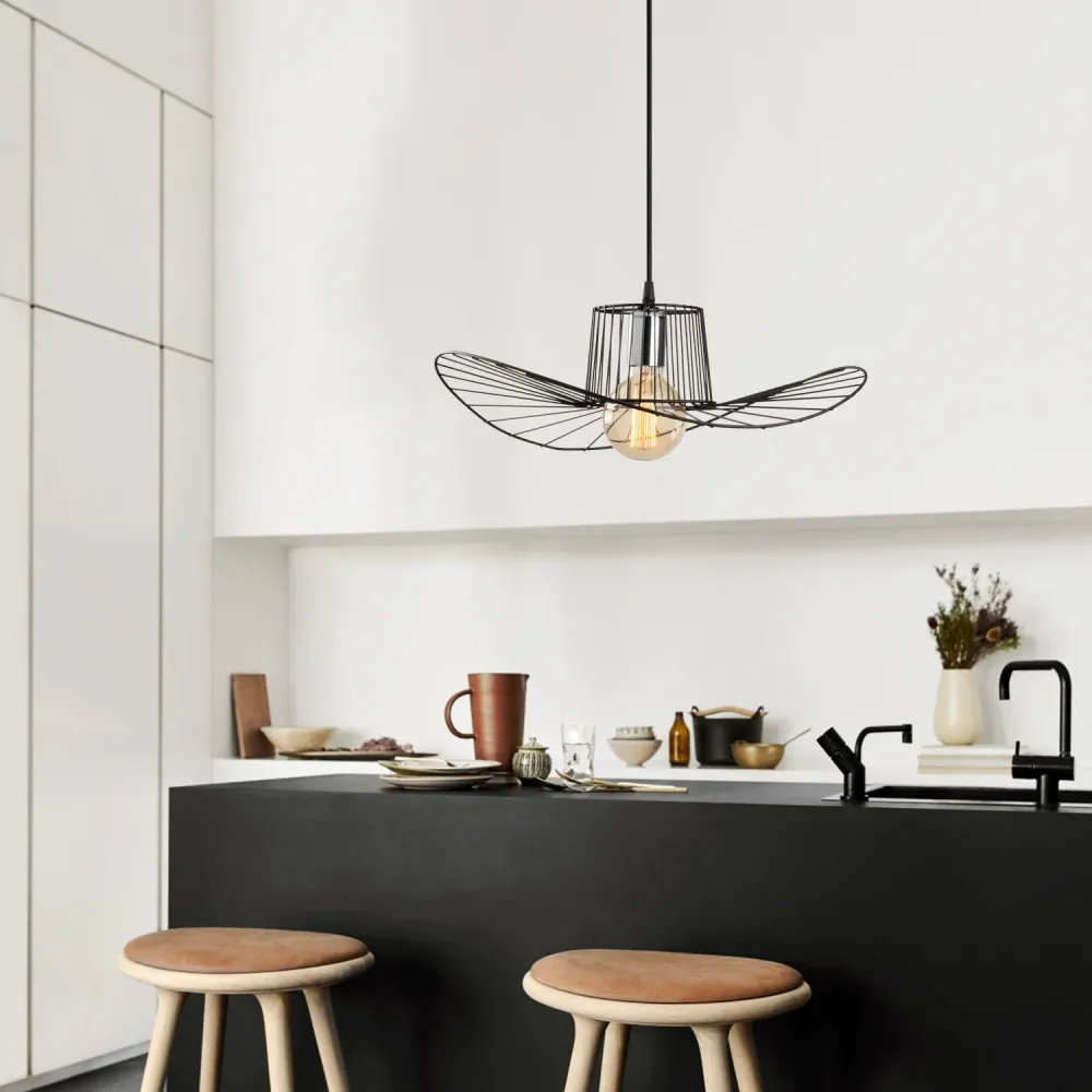 Zwarte hanglamp Yuna metaal Asir Group