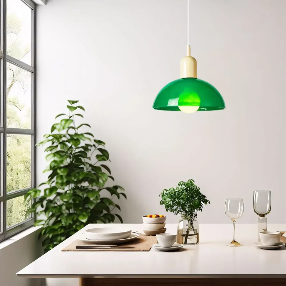 Aurelia Kleurrijke Schaal Hanglamp Oranje At Ease Home Life