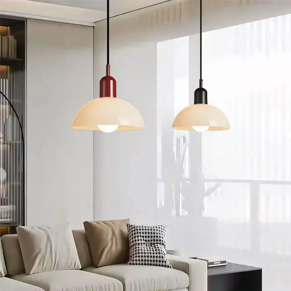 Aurelia Kleurrijke Schaal Hanglamp Oranje At Ease Home Life