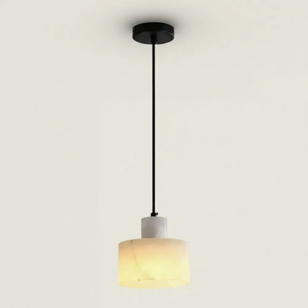 Averon Moderne Dubbele Cilinder Albast Hanglamp At Ease Home Life