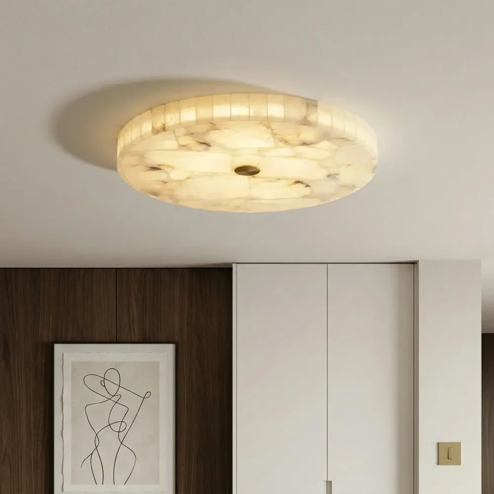 Briallen Moderne Ronde Albast Plafondlamp At Ease Home Life
