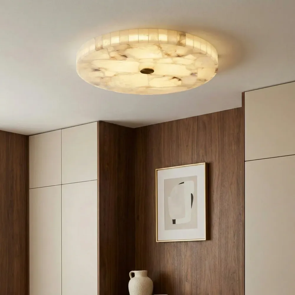 Briallen Moderne Ronde Albast Plafondlamp At Ease Home Life