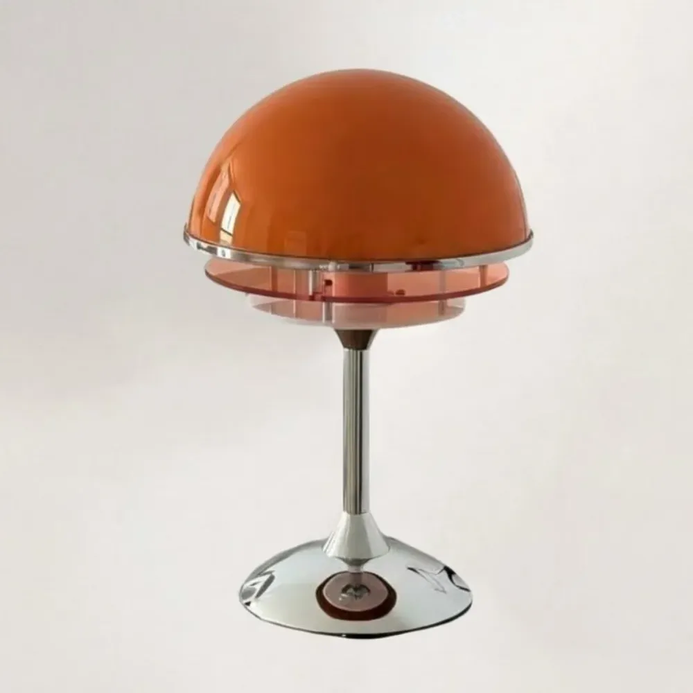Isidore Bauhaus acryl zonsondergang tafellamp Oranje At Ease Home Life