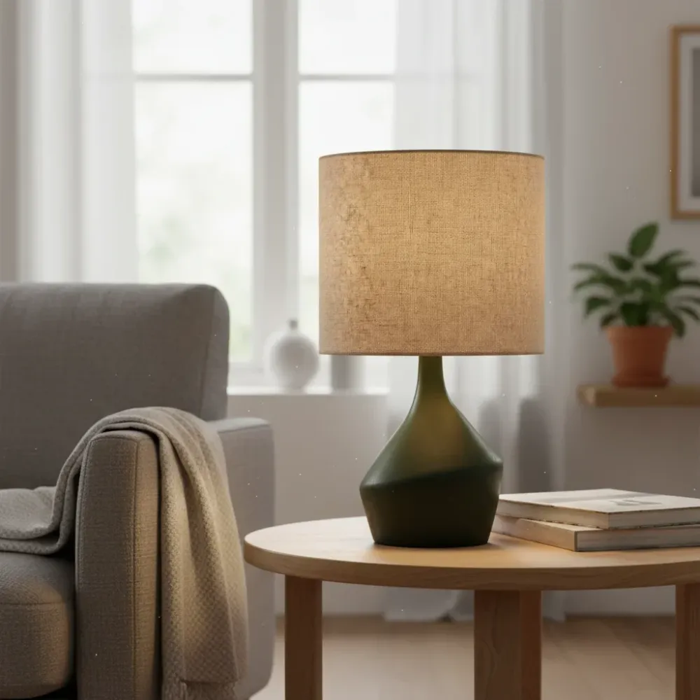 Lirael Moderne Minimalistische Asymmetrische Keramische Tafellamp At Ease Home Life