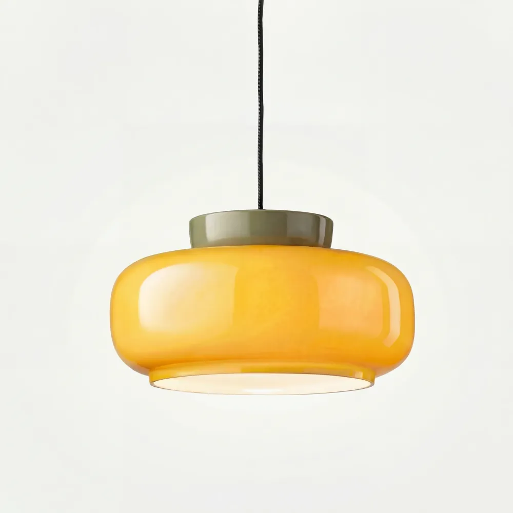 Mafalda Bauhaus keramische schijf hanglamp At Ease Home Life