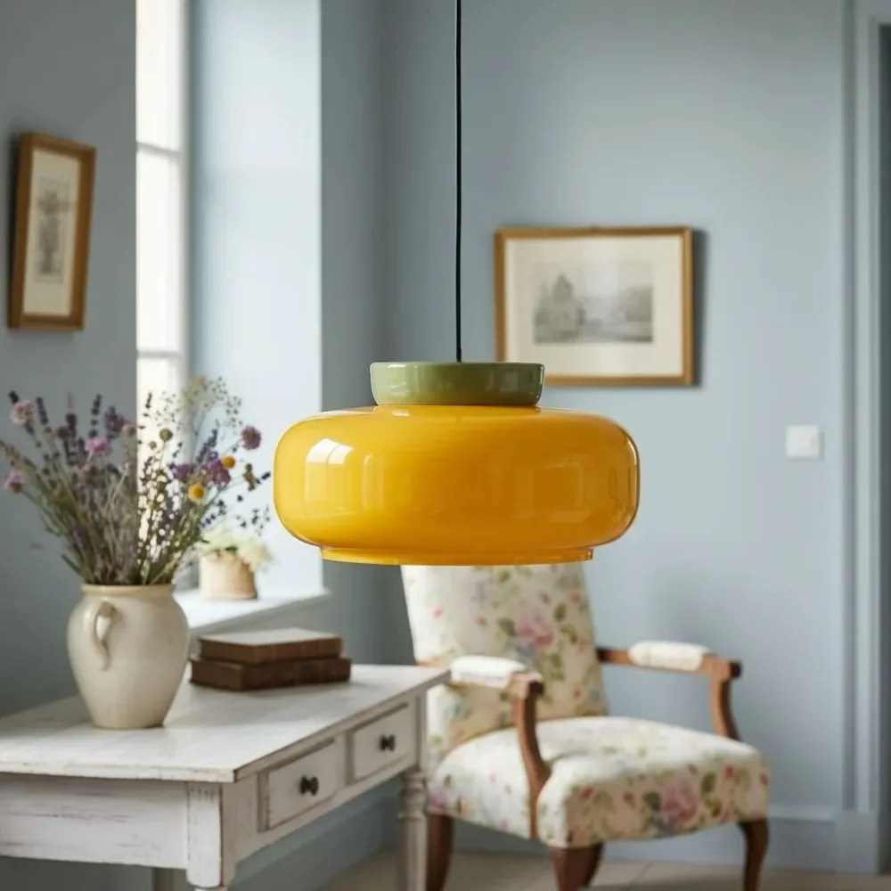 Mafalda Bauhaus keramische schijf hanglamp At Ease Home Life