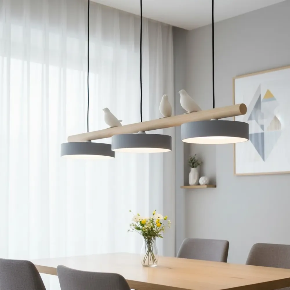 Mirielle Moderne Vogelvormige Hanglamp Wit At Ease Home Life