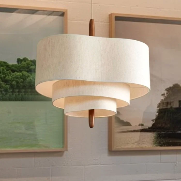 Nysorin Scandinavische stoffen gelaagde hanglamp At Ease Home Life