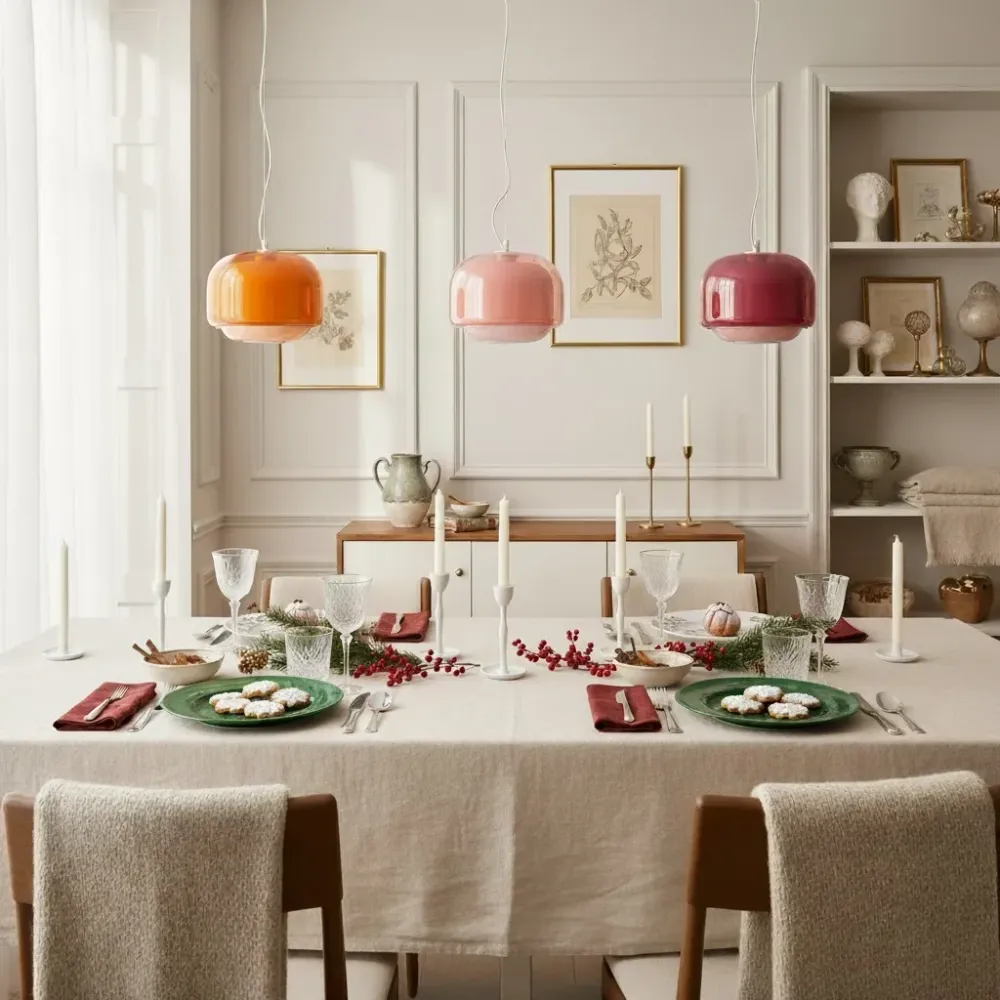 Pericles Sferische Kleurrijke Glazen Hanglamp At Ease Home Life
