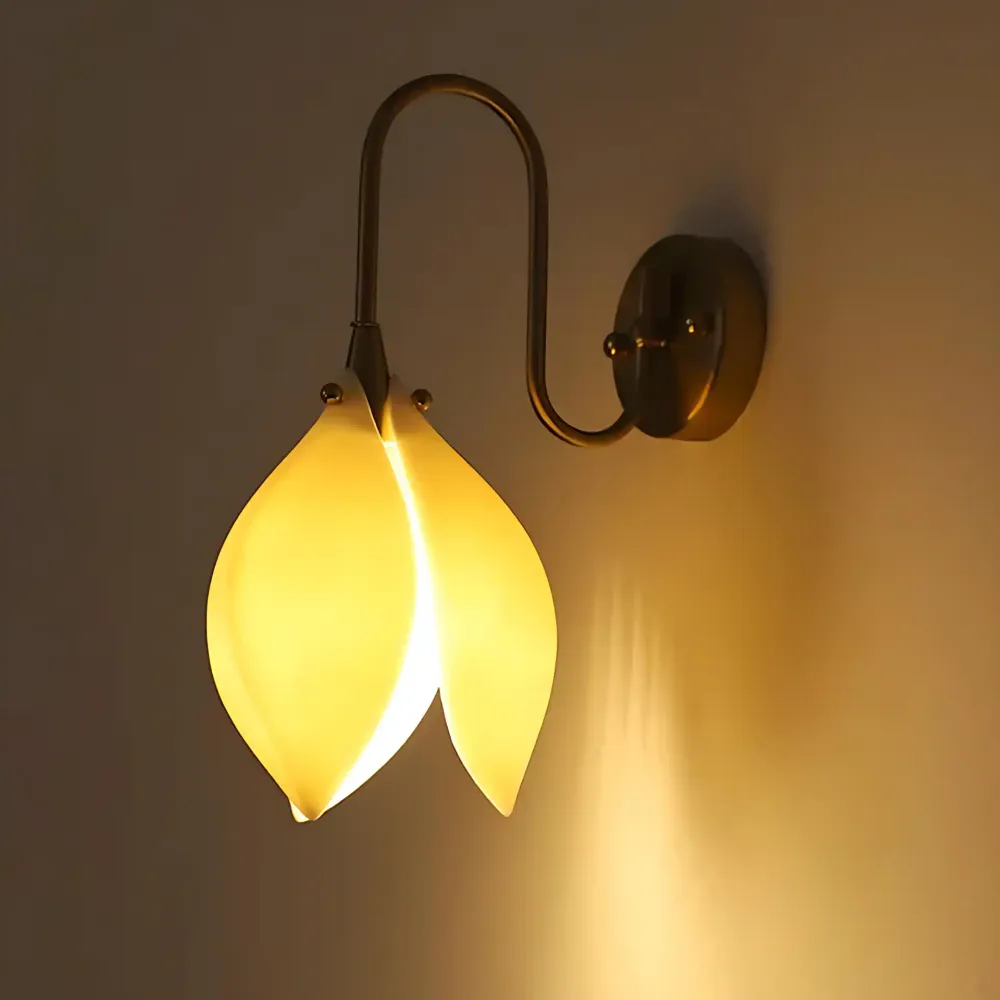 Pyrfyre keramische bloem bloei wandlamp At Ease Home Life
