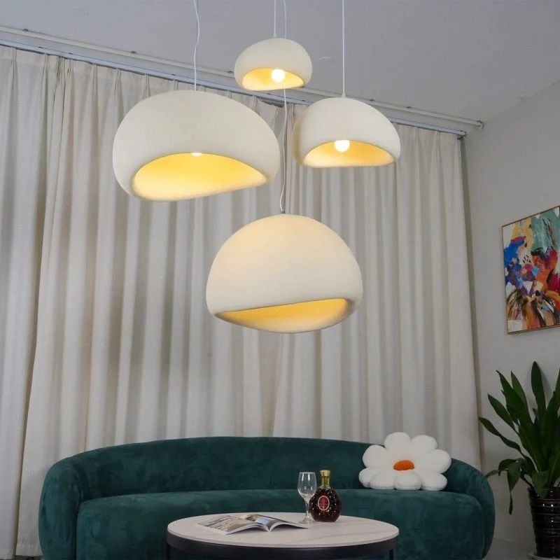 Serenith Wabi-Sabi Resin Khmara hanglamp At Ease Home Life