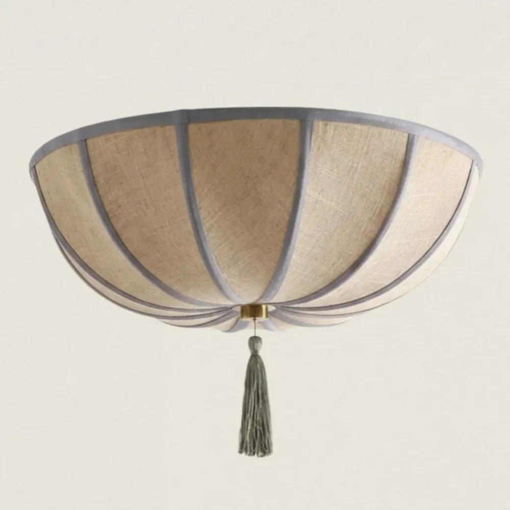 Ulyana Moderne Bloemenstof Plafondlamp At Ease Home Life