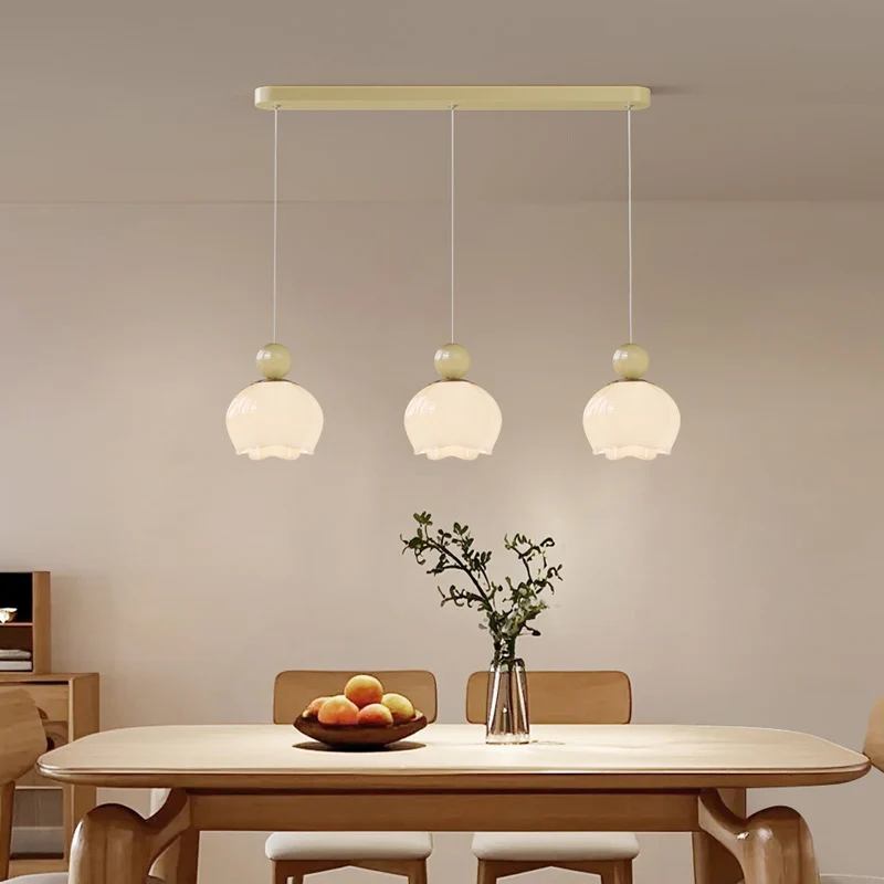 Valeska Nordic Crème Bloem Glazen Hanglamp At Ease Home Life