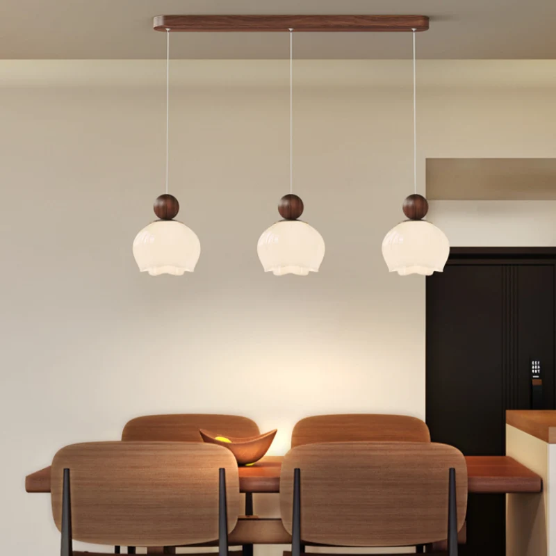 Valeska Nordic Crème Bloem Glazen Hanglamp At Ease Home Life