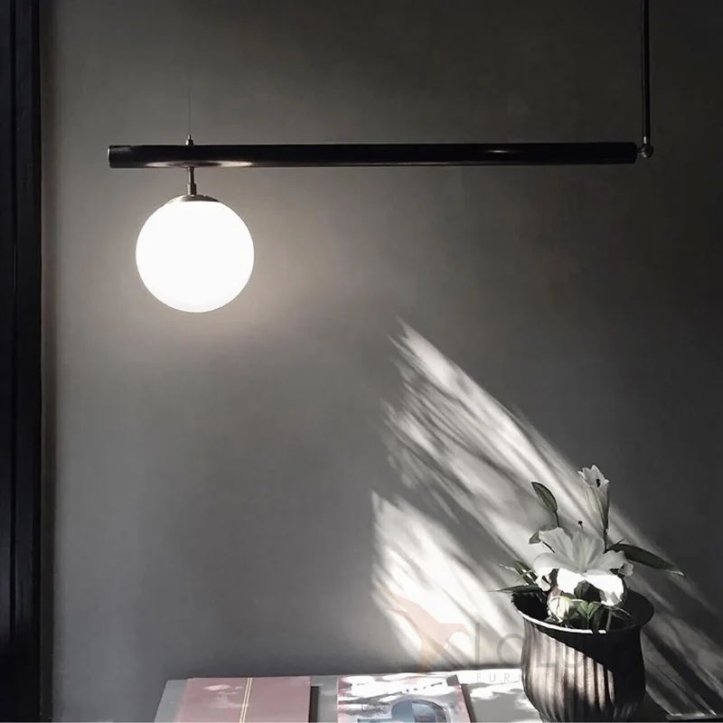 Virelia Nordic glazen bol hanglamp At Ease Home Life