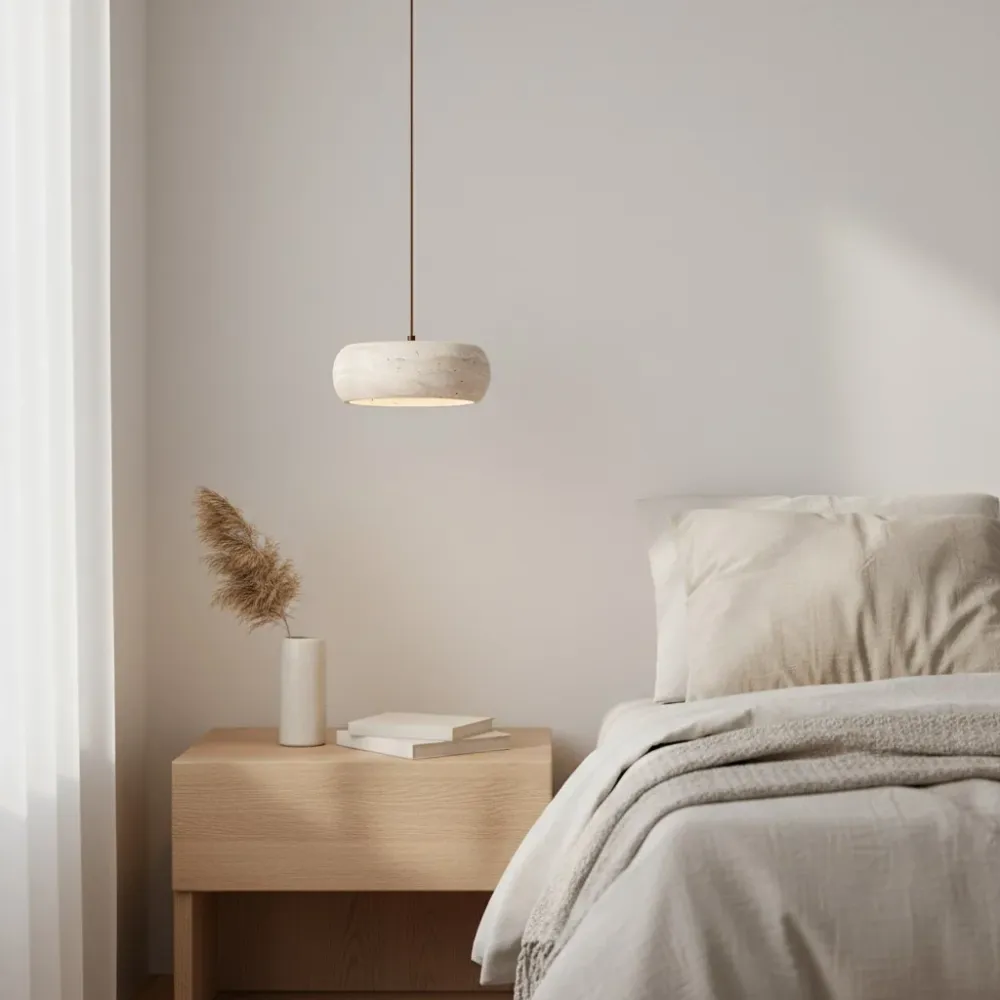 Yannick Wabi Sabi Travertijn Hanglamp At Ease Home Life