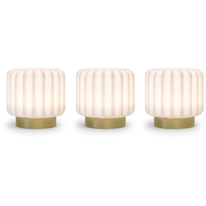 Dentelles | set van drie | goud | Atelier Pierre