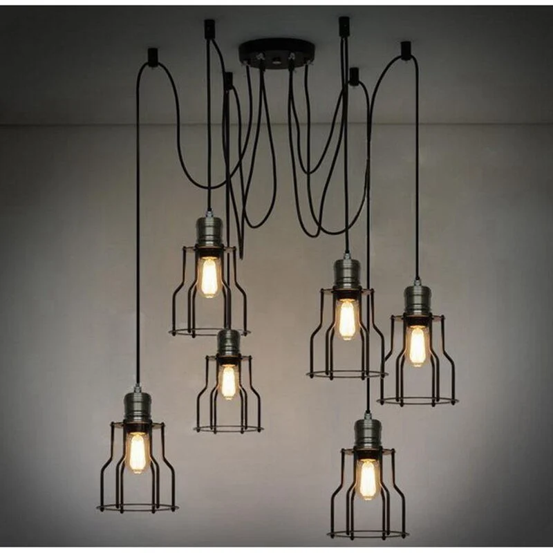 Hanglampen Lamp Vintage Industriële Retro Loft Hanglamp Licht Voor Winkel Cafe Restaurant Keuken Decoratie: ATY Home Decor