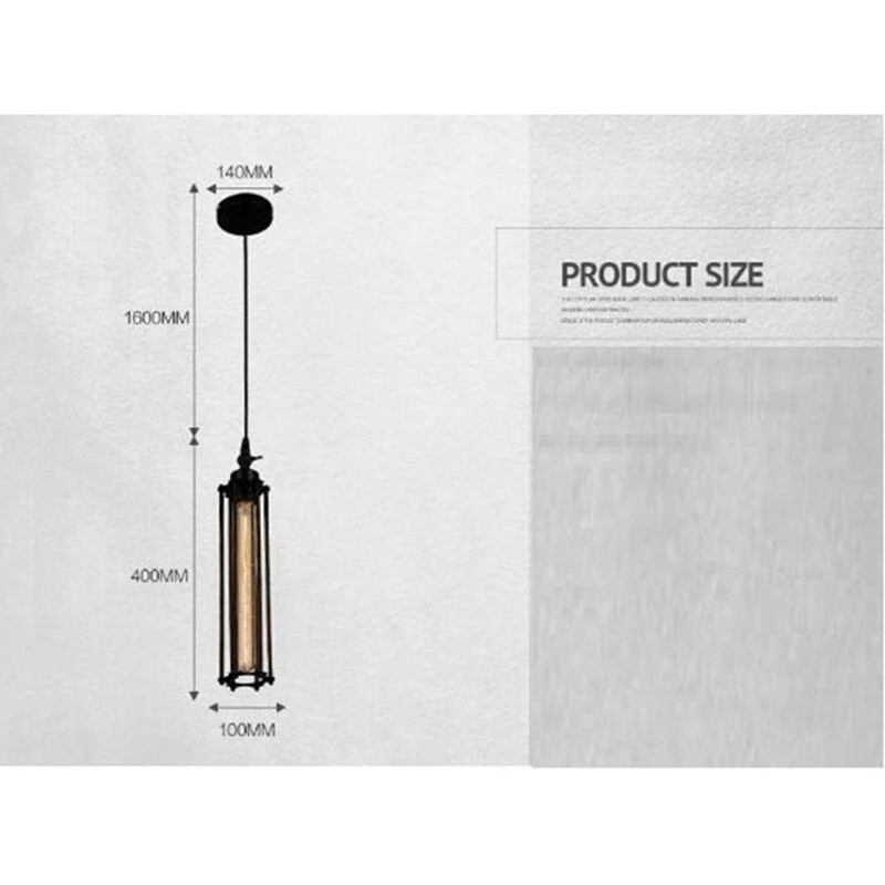 Hanglampen Lampenkap Vintage Industriële Retro Ijzer Fluit Hanglamp Licht Eetkamer Keuken Eiland Decoratie: ATY Home Decor