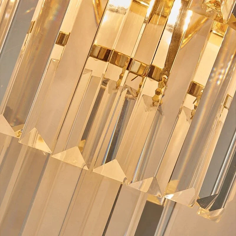 Luxe Kristallen Woonkamer Wandlamp Verlichting Goud Chroom Gepolijst Staal Wandlamp Slaapkamer Hal Gold ATY Home Decor
