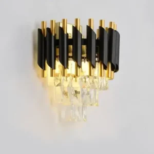 Modern design kristallen LED-armatuur voor foyer - hal - eetkamer woonkamer Black ATY Home Decor