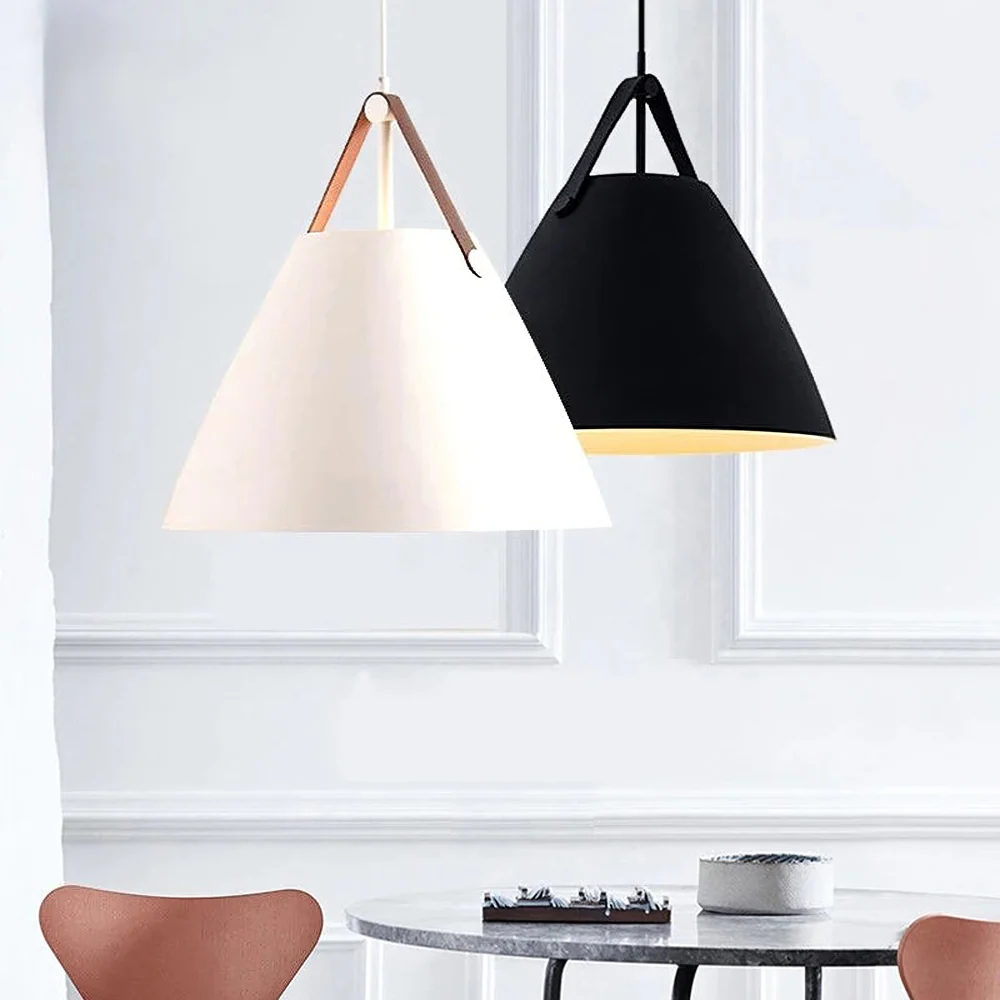 Modern Northern European pendant lamp, tapered iron design ATY Home Decor