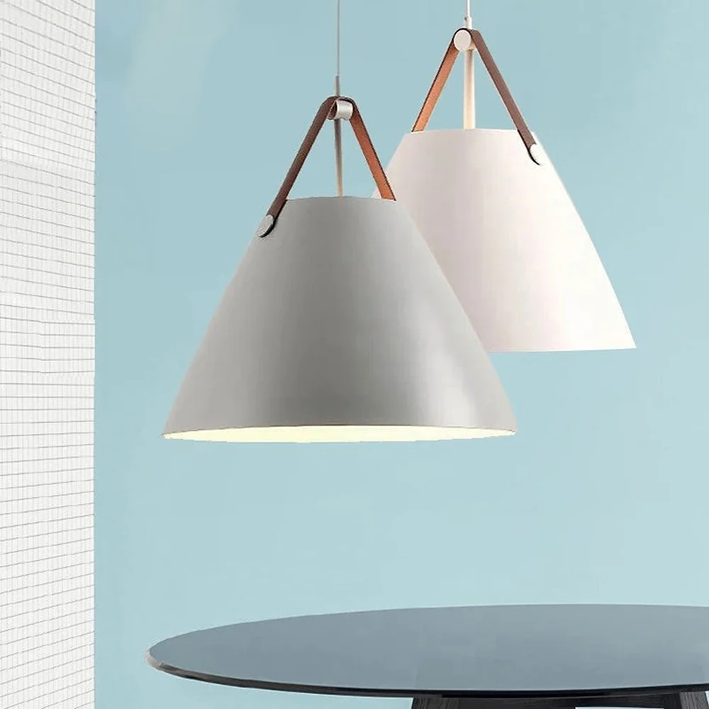 Modern Northern European pendant lamp, tapered iron design ATY Home Decor
