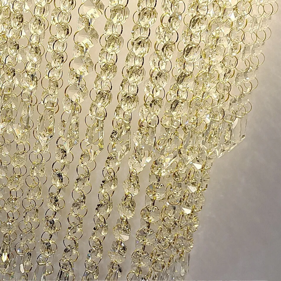 Moderne Creatieve Gouden Kristallen Nachtlamp Led Slaapkamerlamp Wandlamp Indoor Kristal Lustre ATY Home Decor