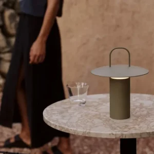 Ray Portable Tafellamp Groen Audo Copenhagen